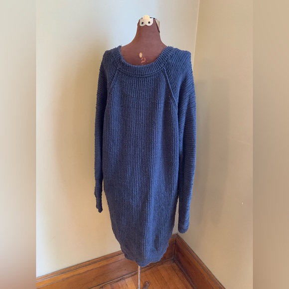 Free people oversized sweater shirt / dress - Picture 5 of 8